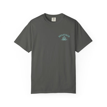 SeaStack Coastal T-Shirt — "Rooted on the Coast" Graphic Tee