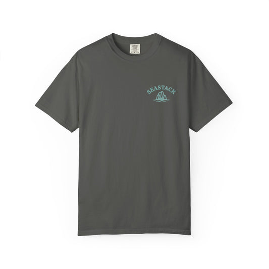 SeaStack Heavyweight Coastal T-Shirt — Devils Punchbowl Scenic Tee
