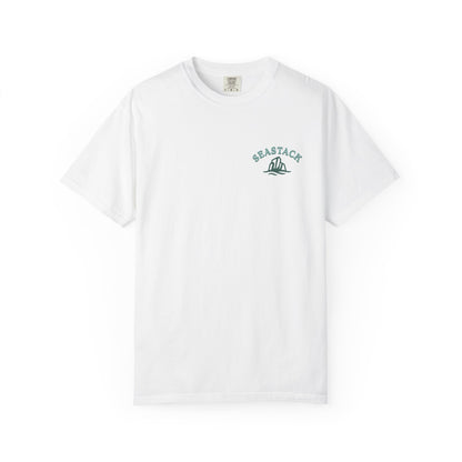 SeaStack Coastal T-Shirt — "Rooted on the Coast" Graphic Tee