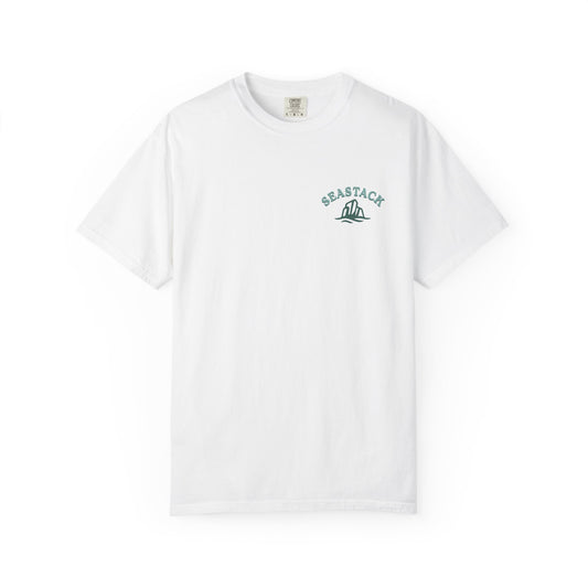 SeaStack Coastal T-Shirt — "Rooted on the Coast" Graphic Tee